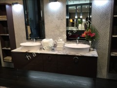 carrera calacatta italya  banyo mermer tezgahı harman mermer bodrum Pietra Serena Quartz - Quantum Quartz HT-4